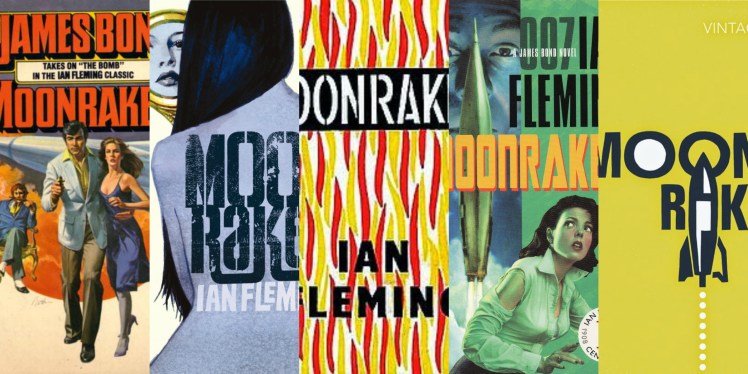 Moonraker Book Covers