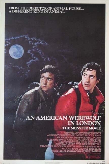 An American Werewolf in London Movie Poster